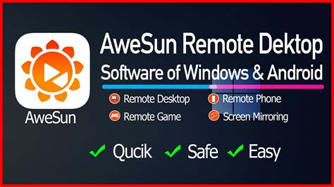 awesus|AweSun Windows Download for Remote Desktop access and